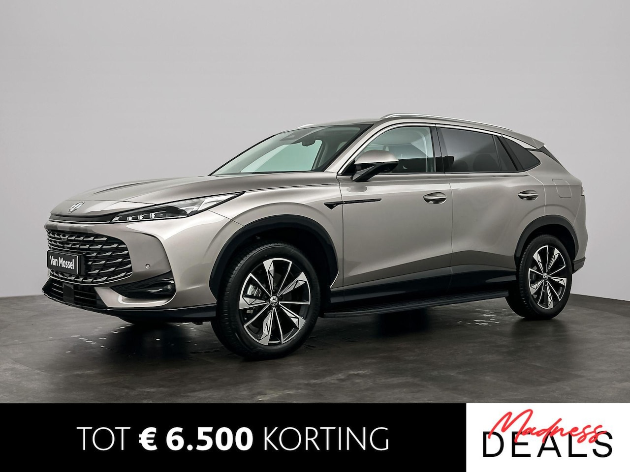 MG MG HS PHEV - 1.5 Aut. Luxury Madness Edition |  Leder | 100 KM Elektrisch | 360 Camera | Carplay | Stoe - AutoWereld.nl
