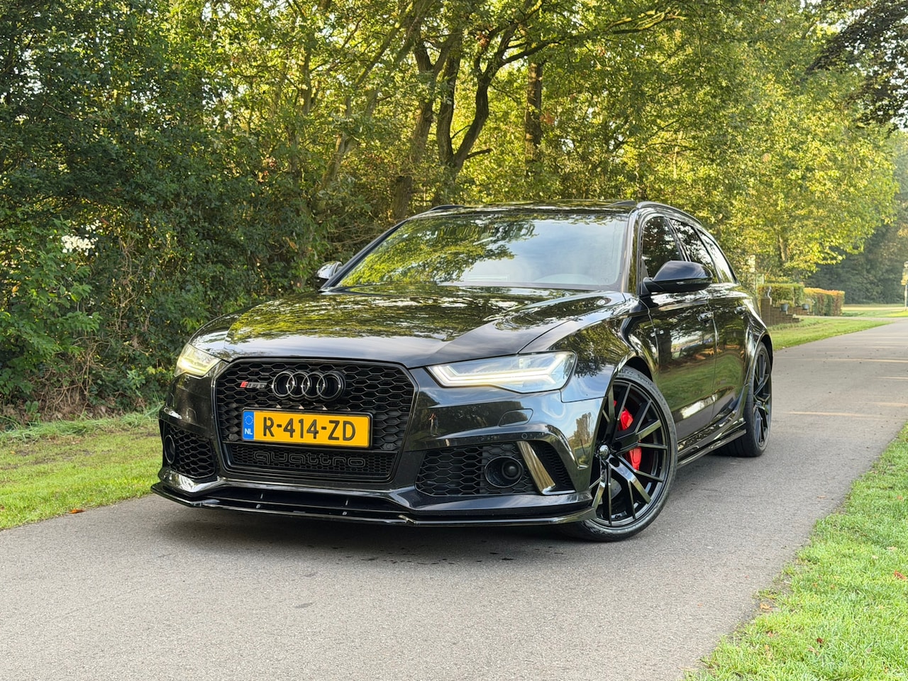 Audi RS6 - Avant C7 Facelift | APR Stage 1 | Keramisch | Schaalstoelen | Carbon | Matrix | Panoramada - AutoWereld.nl