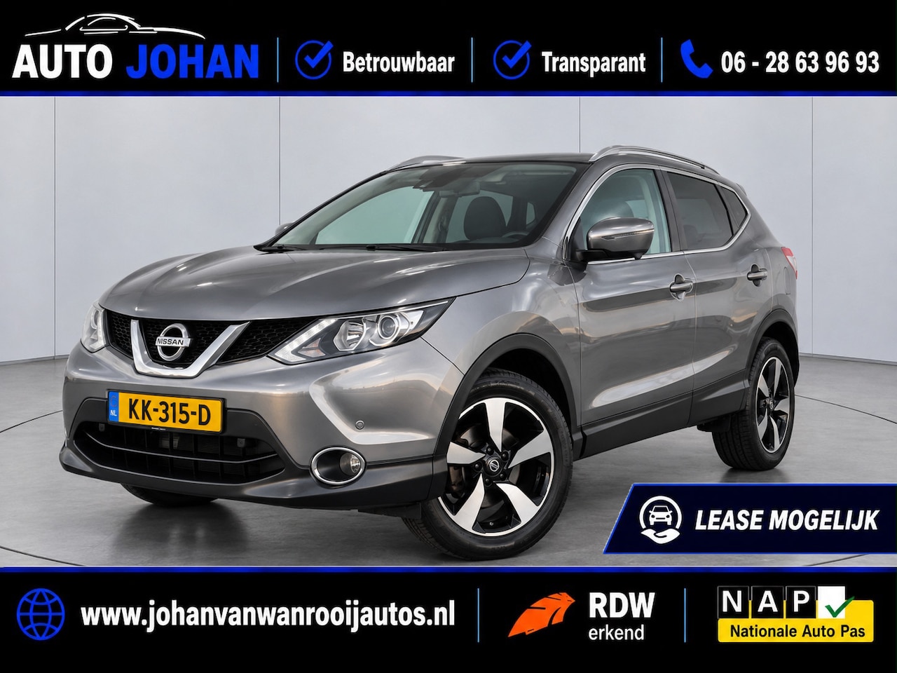 Nissan Qashqai - 1.2 N-Connecta/NAVI/CAMERA/NW APK - AutoWereld.nl