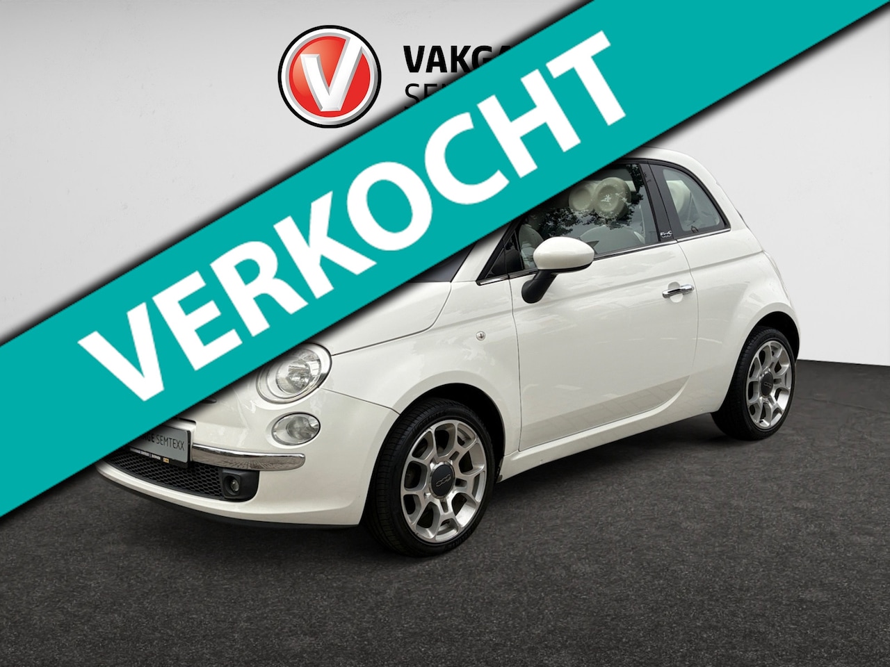 Fiat 500 C - 1.2 Lounge | Cabrio | Airco | Parkeer Sensoren Achterzijde | Half Lederen Bekleding | Mult - AutoWereld.nl