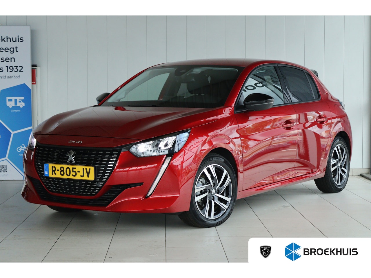 Peugeot 208 - 1.2 Turbo Allure | Cruise Control | Carplay | Climate | LED | LMV | Sensoren | Getint Glas - AutoWereld.nl