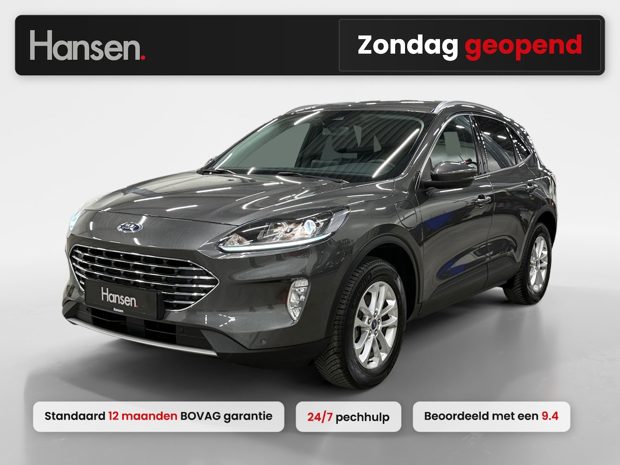 Ford Kuga - 2.5 PHEV Titanium I Winterpakket I Elek. Achterklep I CarPlay I Camera I - AutoWereld.nl