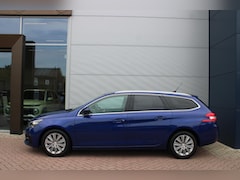 Peugeot 308 SW - 1.2 PureTech 130pk Blue Lease Premium Leer Airco Navi Carplay Camera Pano Dealer onderhoud
