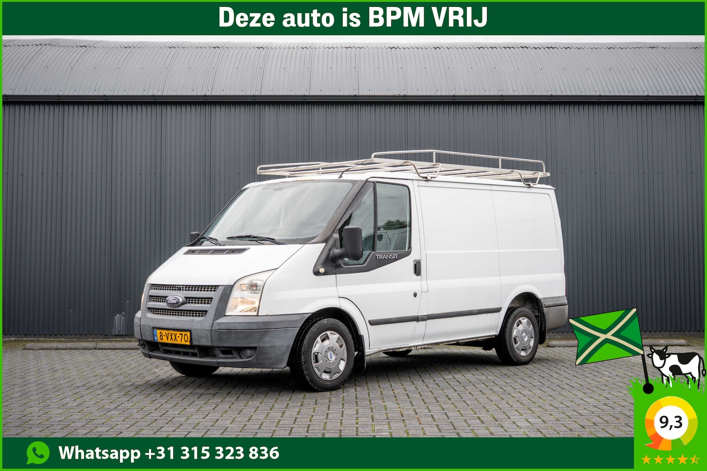 Ford Transit - 2.2 TDCi | 3-Zits | Airco | Trekhaak | Imperiaal - AutoWereld.nl