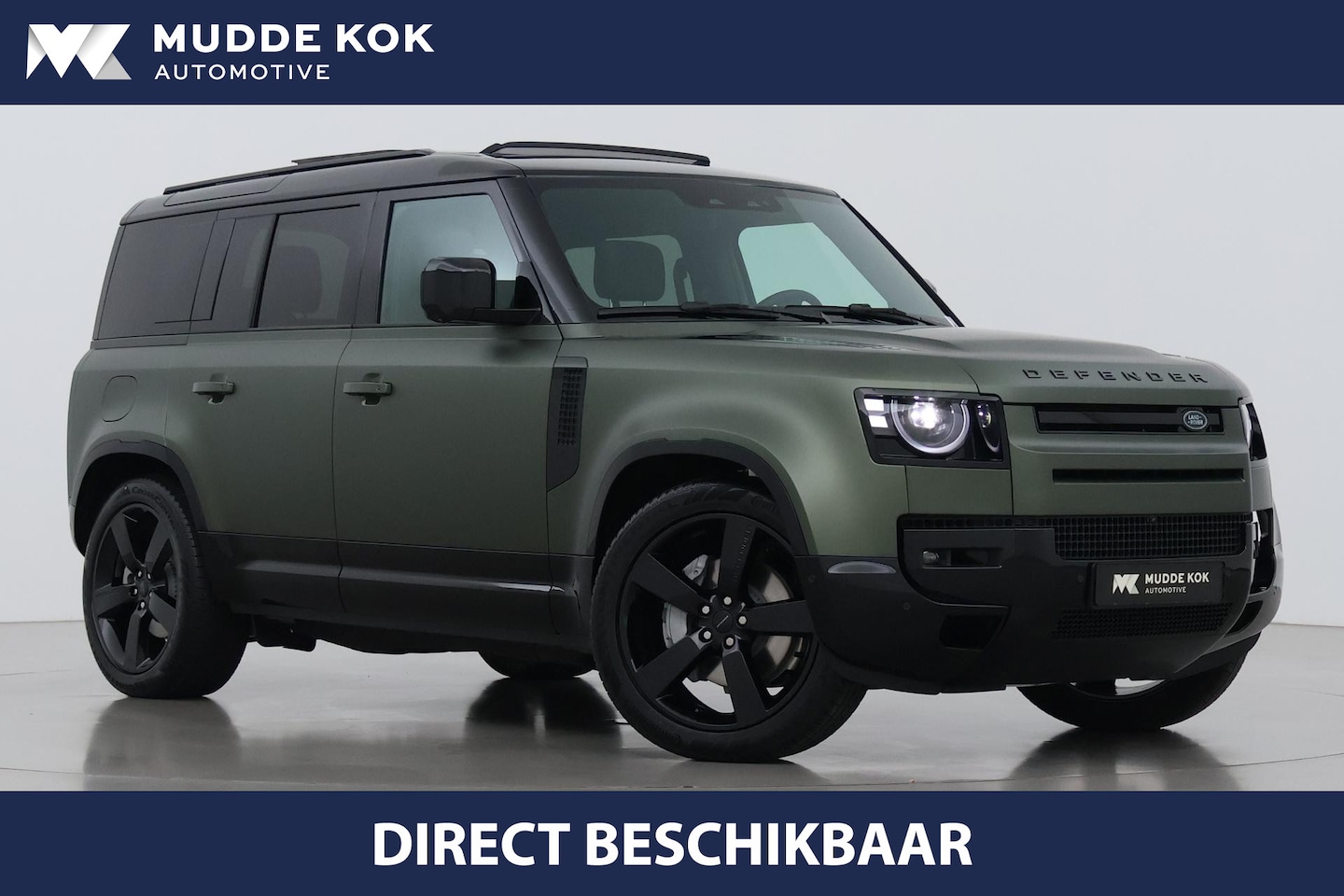 Land Rover Defender 110 - P300e X-Dynamic HSE | SATIN | Luchtvering | Panoramadak | Trekhaak | 360° Camera | Meridia - AutoWereld.nl