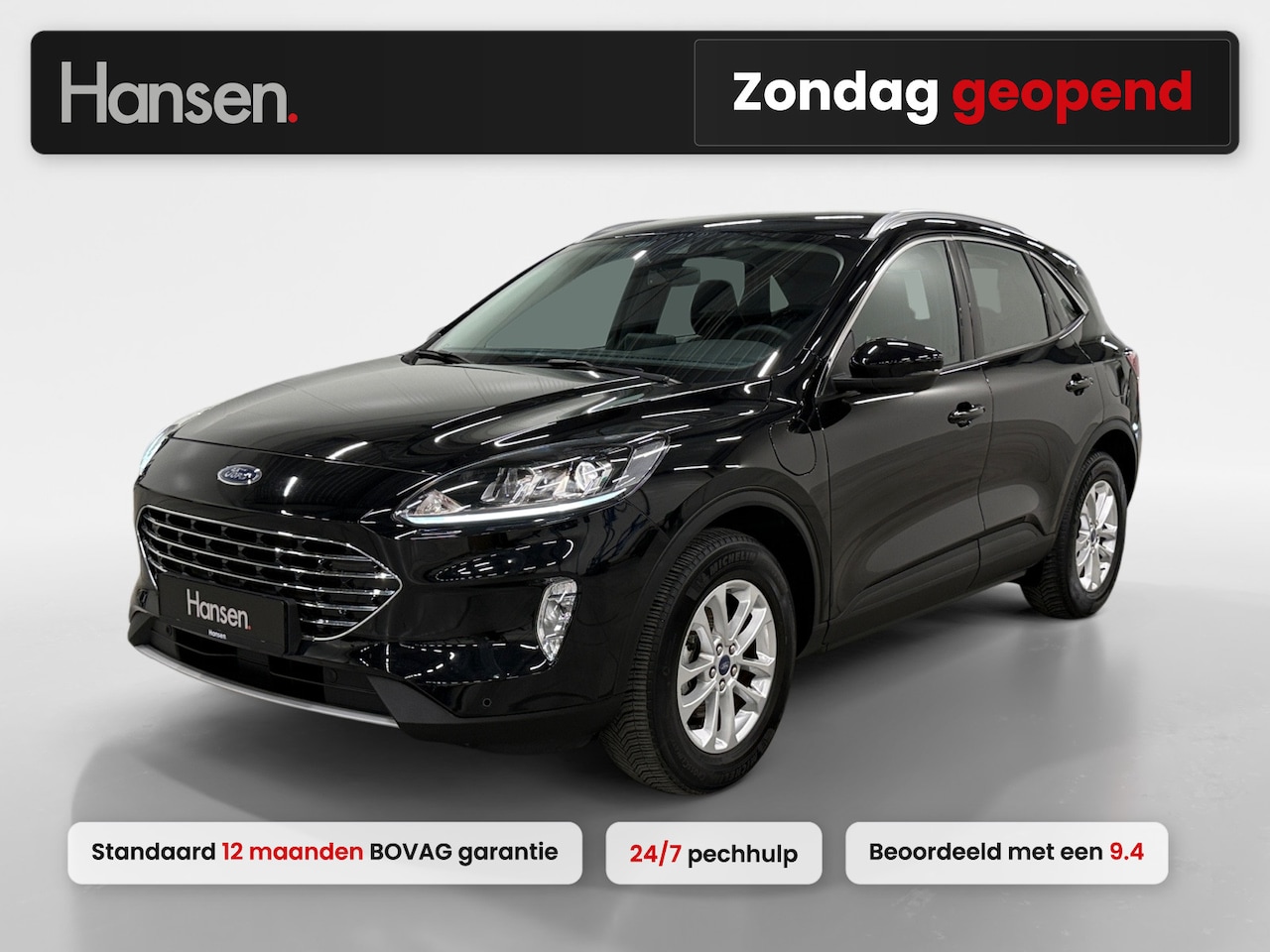 Ford Kuga - 2.5 PHEV Titanium I Stoelverwarming I CarPlay I Cruise Control I Keyless I LED I - AutoWereld.nl