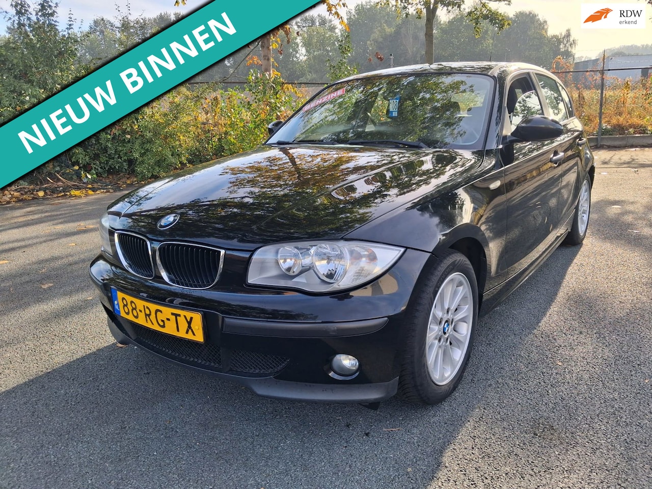 BMW 1-serie - 118i LEUKE AUTO RIJDT EN SCHAKELT GOED - AutoWereld.nl