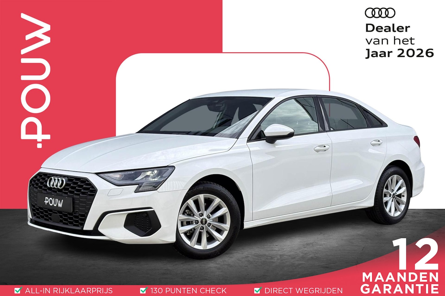 Audi A3 Limousine - 30 TFSI 110pk S-tronic Pro Line | Smartphone Interface | Adaptive Cruise | Climatronic - AutoWereld.nl