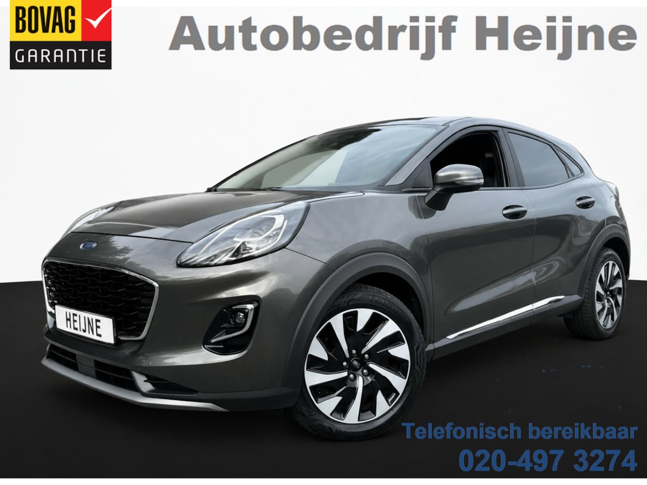 Ford Puma - 1.0 EcoBoost Hybrid 125PK TITANIUM CARPLAY/NAVI/STUURVERW. - AutoWereld.nl