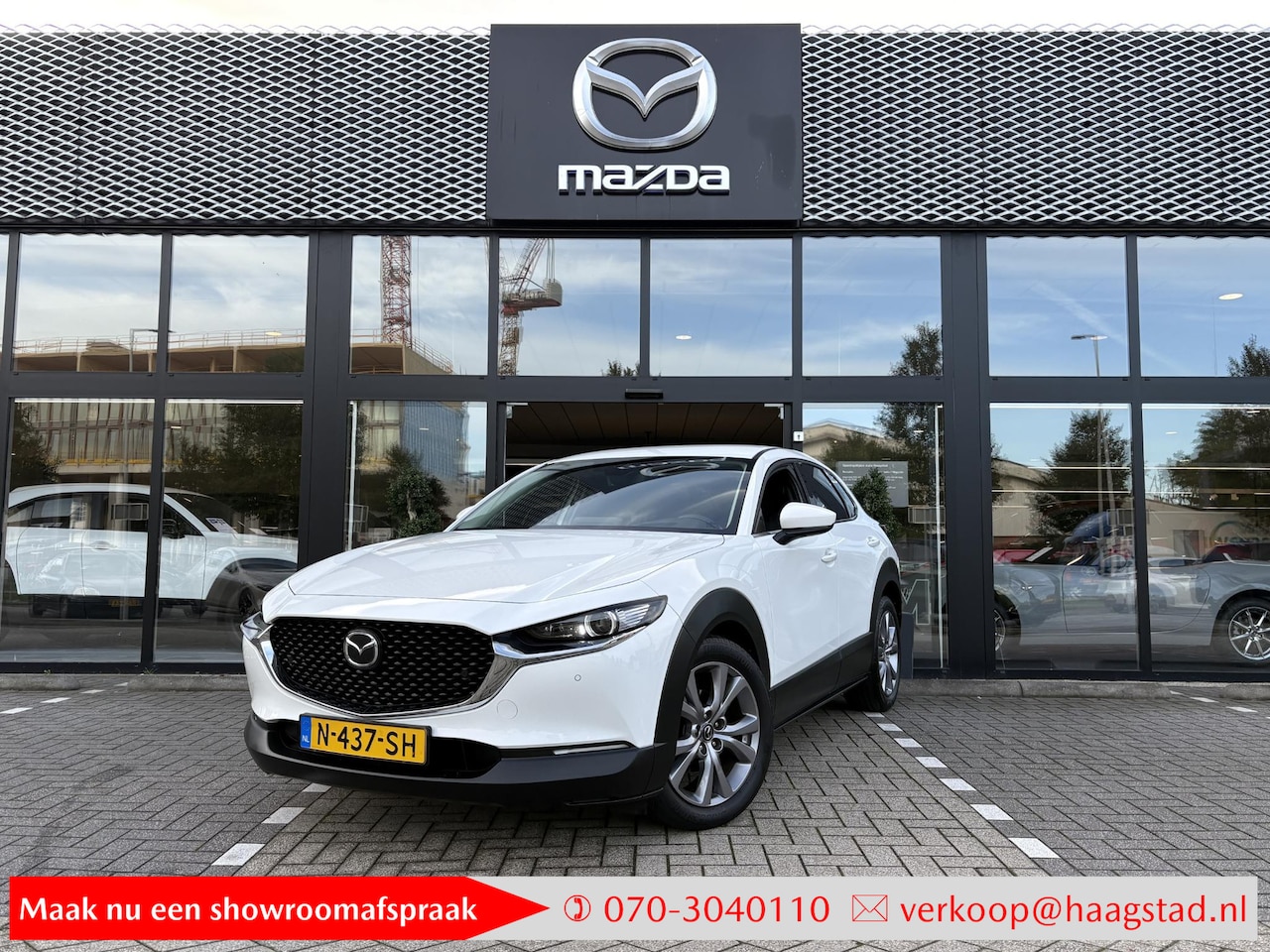Mazda CX-30 - 2.0 e-SkyActiv-X M Hybrid Sportive Dealer onderhouden / 1e eigenaar / Bose / Achteruitrijc - AutoWereld.nl