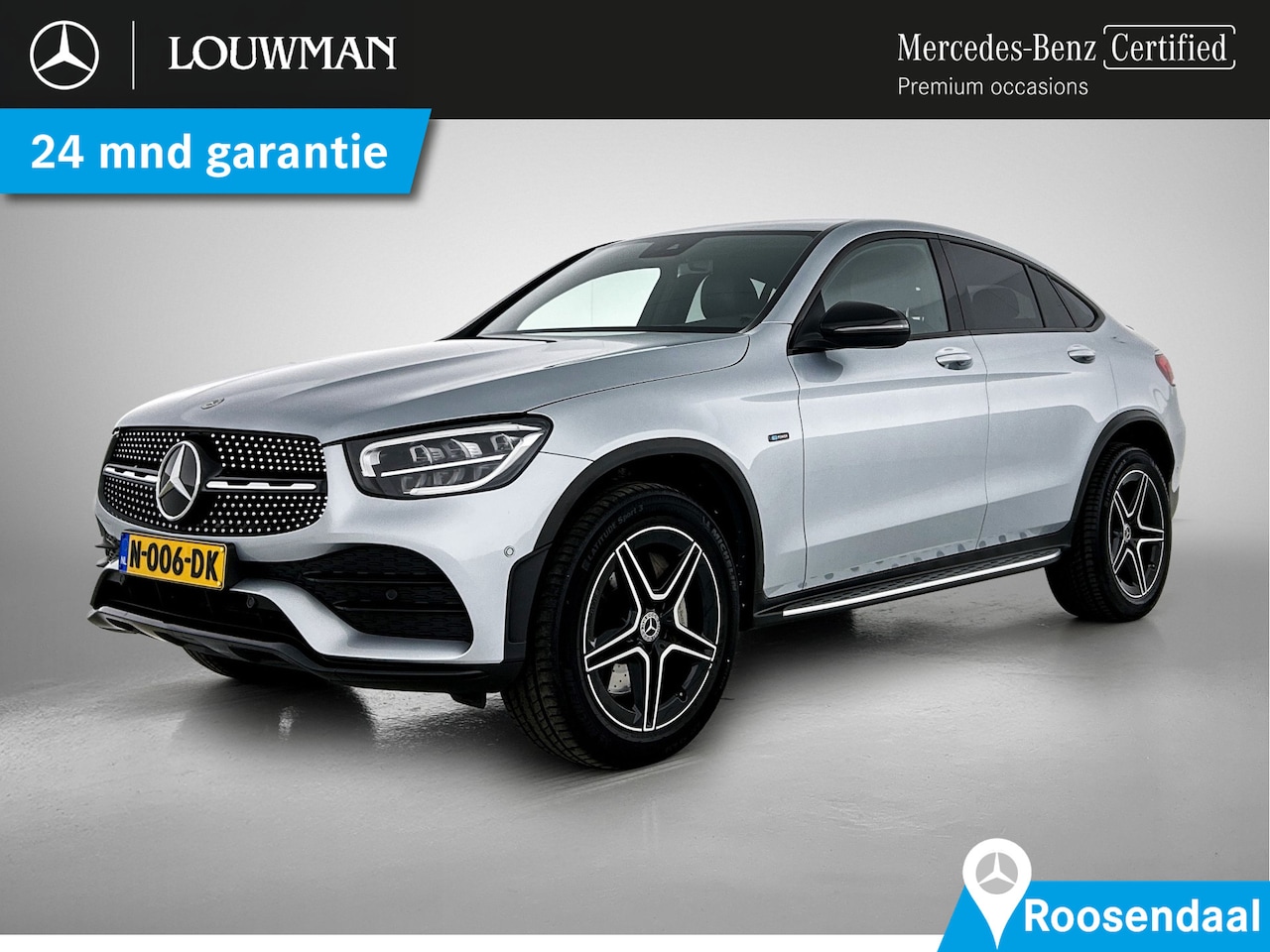 Mercedes-Benz GLC-klasse Coupé - 300 e 4MATIC AMG Nightpakket | Dode Hoek Ass | Sfeerverlichting | CarPlay | Parkeerpakket - AutoWereld.nl
