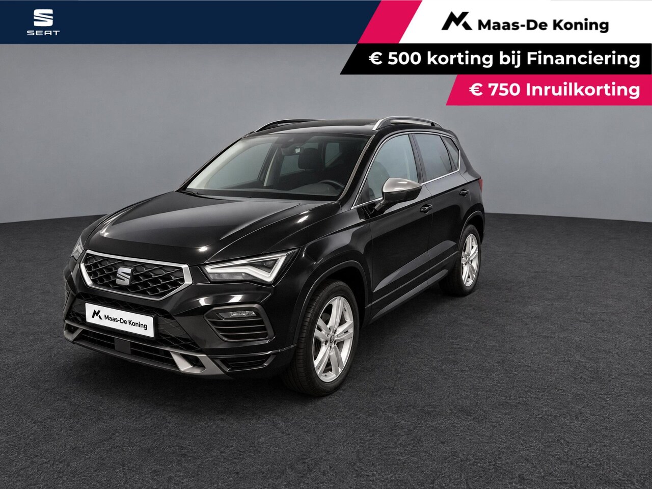 SEAT Ateca - 1.5TSI/150PK DSG FR · Apple/Android Car Play · Camera + Parkeersensoren · Stoel-,voorruit- - AutoWereld.nl
