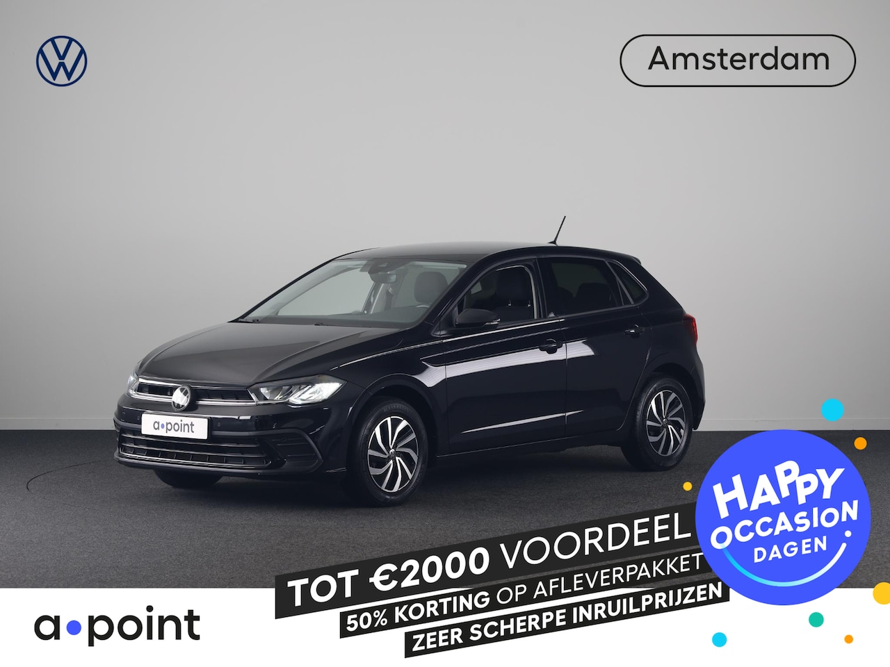 Volkswagen Polo - 1.0 TSI Life 95 pk | Navigatie via App | Parkeersensoren | Adaptieve cruise control | LED - AutoWereld.nl