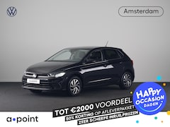 Volkswagen Polo - 1.0 TSI Life 95 pk | Navigatie via App | Parkeersensoren | Adaptieve cruise control | LED