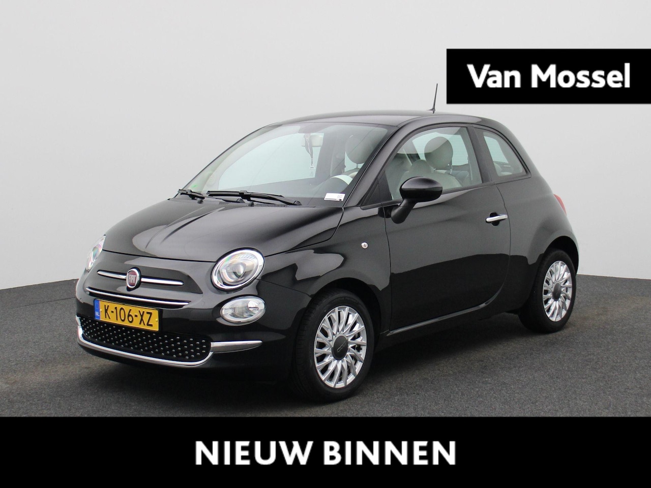 Fiat 500 - 1.0 Hybrid Lounge Airco | Navigatie | LM velgen | - AutoWereld.nl