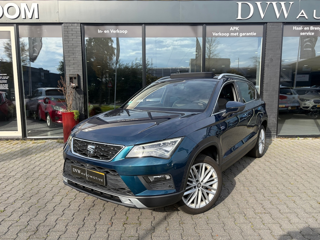 SEAT Ateca - 1.4 EcoTSI Xcellence 1.4 EcoTSI Xcellence, Panorama dak - AutoWereld.nl