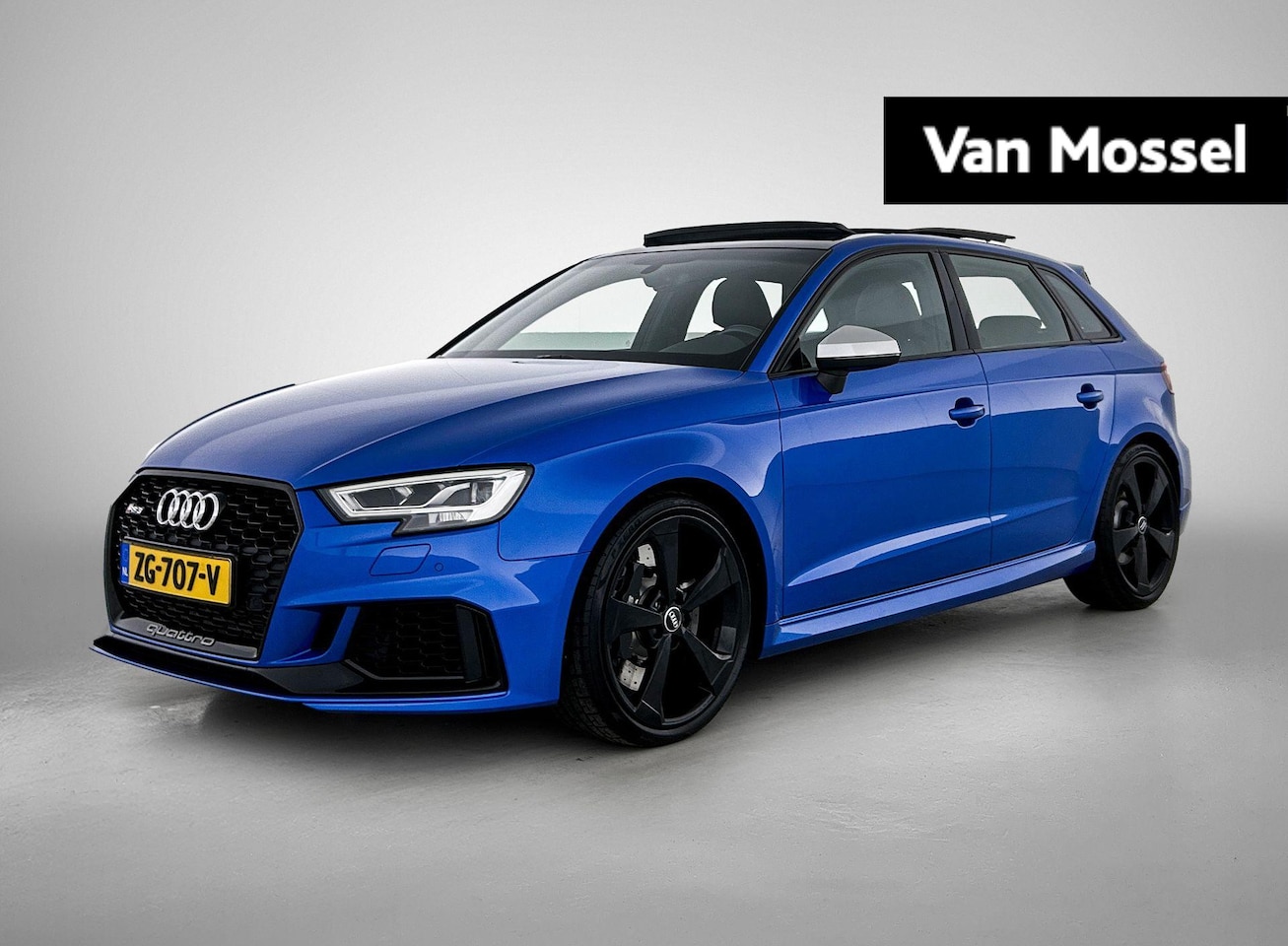 Audi A3 Sportback - 2.5 TFSI RS 3 quattro | Navigatie | 19 Inch Velgen | Panorama dak | Airco | Parkeersensore - AutoWereld.nl