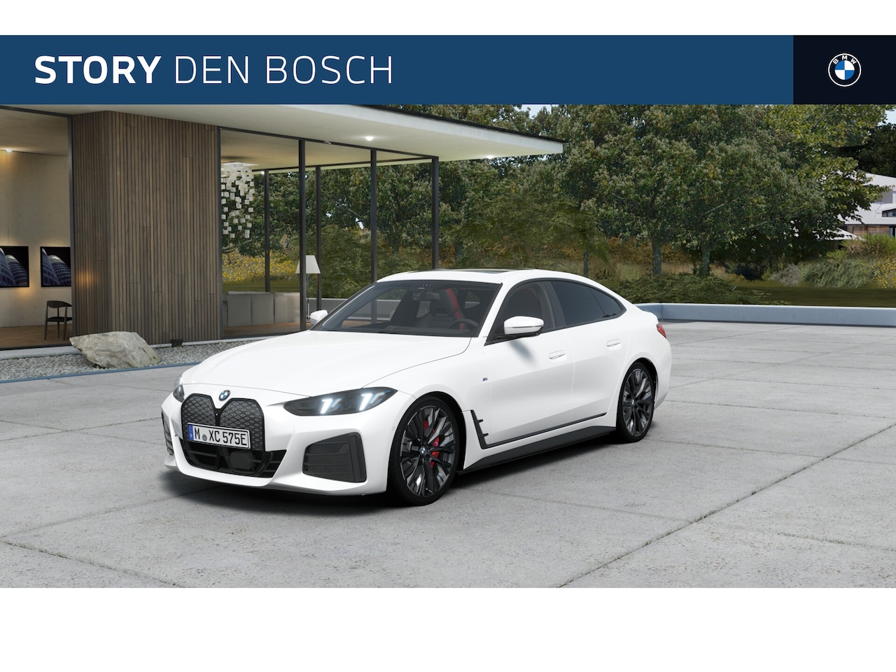 BMW i4 - eDrive40 M Sport / Schuif-kanteldak / M Sportstoelen / Adaptieve LED / Comfort Access / Pa - AutoWereld.nl