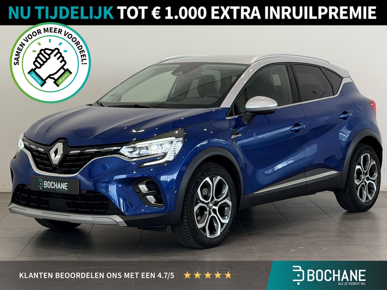 Renault Captur - 1.0 TCe 100 Edition One | 360° Camera | BOSE-Audio | Navigatie | Climate Control | - AutoWereld.nl