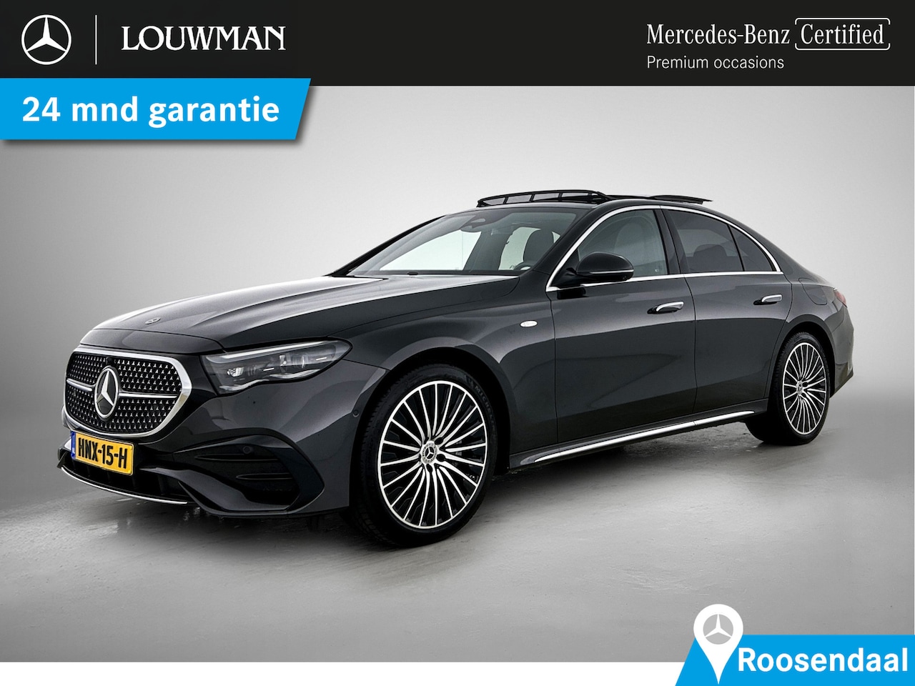 Mercedes-Benz E-klasse - 300 e AMG Sport Edition | Panoramadak | Distronic |  Alarm | 360° camera | Burmester | Mem - AutoWereld.nl