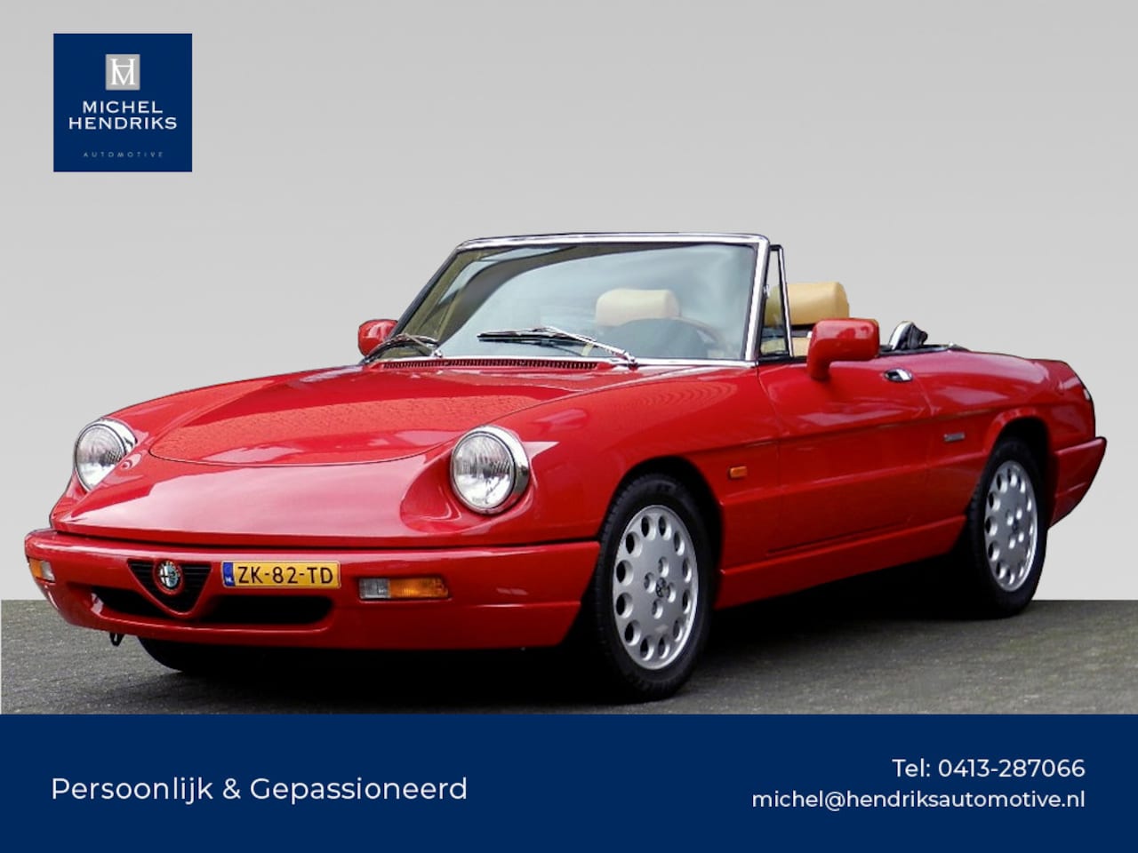 Alfa Romeo Spider - 2.0 Orig.NL - Hardtop - BTW - AutoWereld.nl