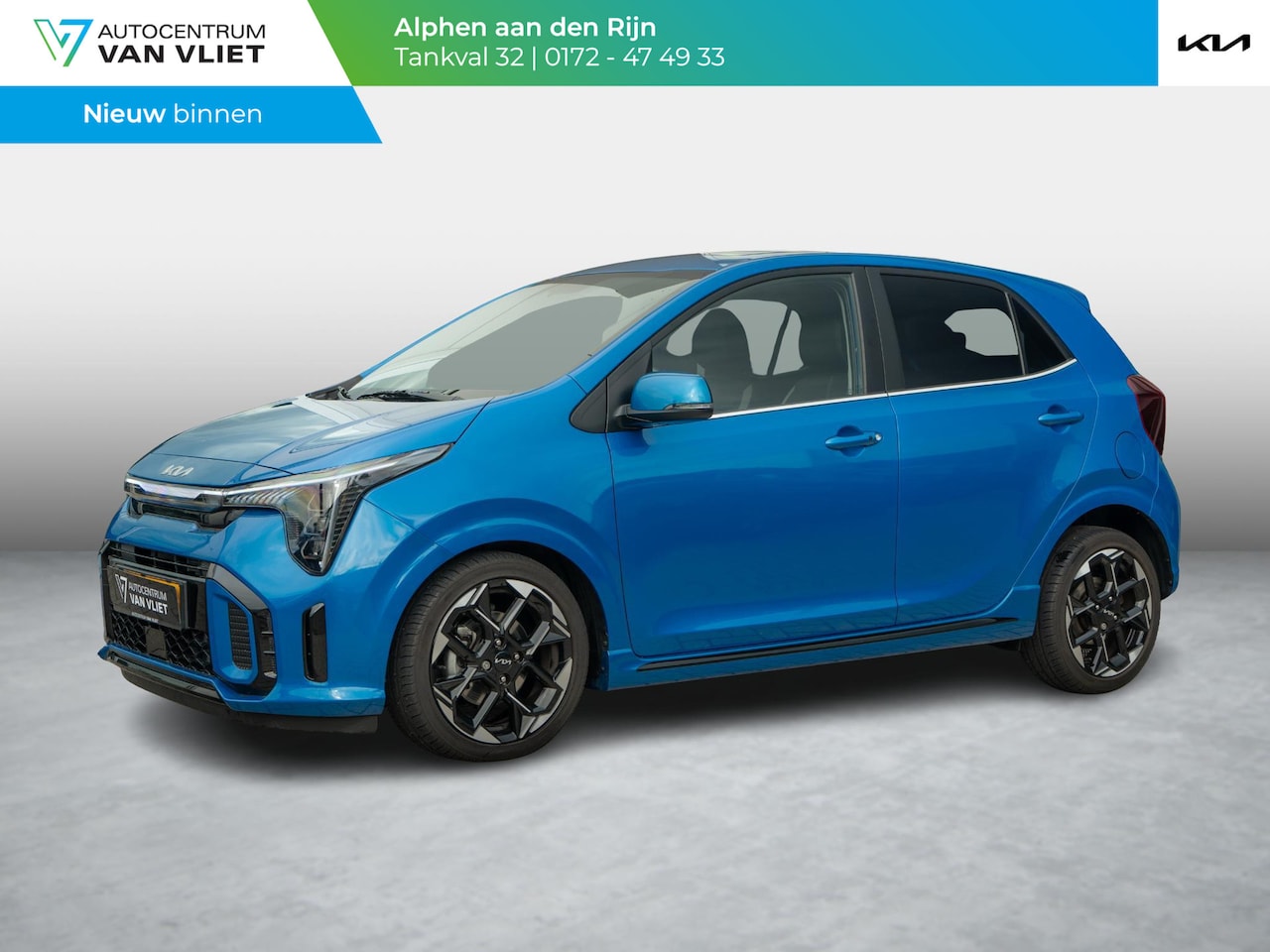 Kia Picanto - 1.0 DPI GT-Line | UNIEKE KLEUR | Schuifkantel dak | Stoel en stuurverwarming | - AutoWereld.nl