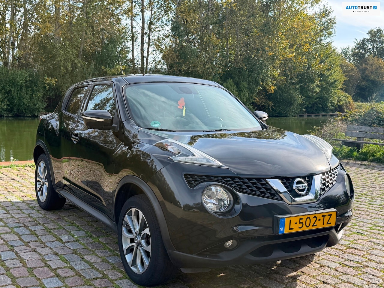 Nissan Juke - 1.2 DIG-T S/S Connect Edition ACHTERUITRIJCAMERA 360 GRADEN CAMERA AIRCO ELEKTRISCHE RAMEN - AutoWereld.nl