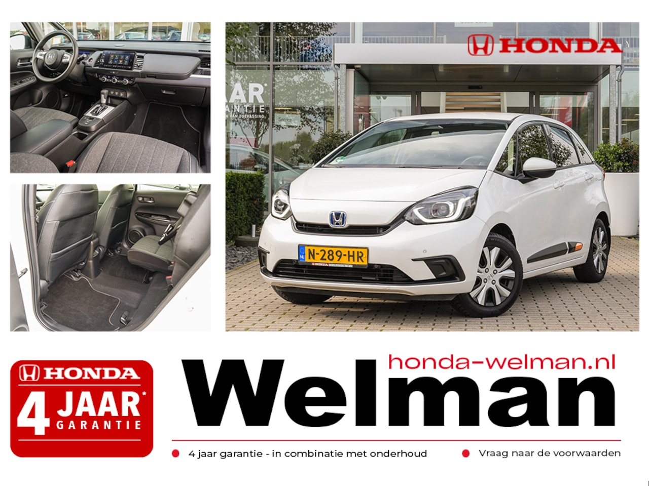 Honda Jazz - 1.5i e:HEV ELEGANCE - AutoWereld.nl