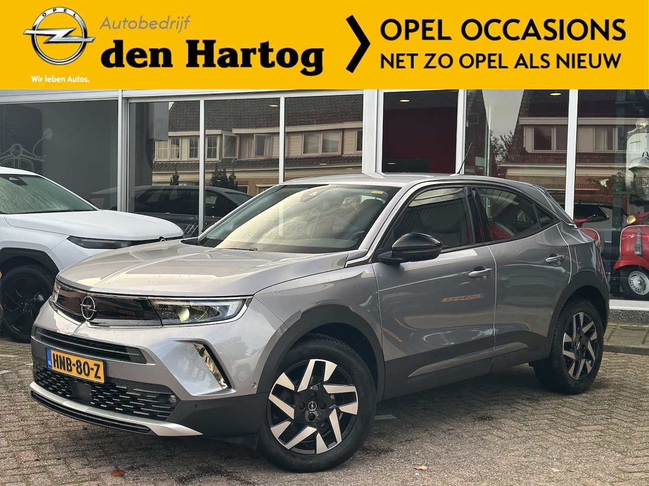 Opel Mokka - 1.2 Turbo Elegance Camera/Stuur+Stoelverwarming/Dodehoek sensor. - AutoWereld.nl