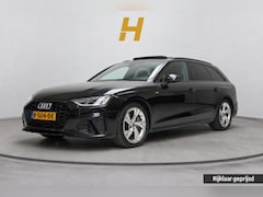 Audi A4 Avant - 40 TFSI S edition Competition | Zwart optiek | Panoramadak | Trekhaak | Adaptive | Carplay