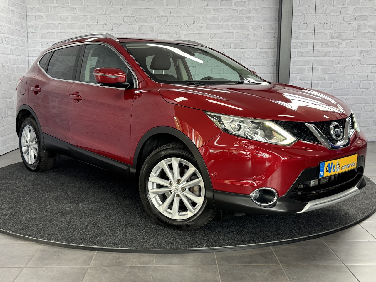 Nissan Qashqai - 1.2 Tekna Leder Navigatie Keyless 360camera - AutoWereld.nl