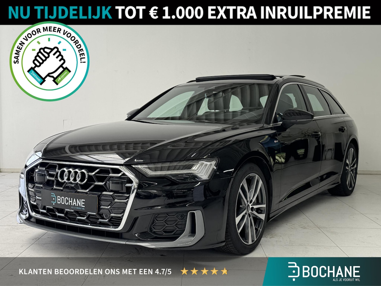 Audi A6 Avant - 50 TFSI E S edition | S-Line | Panoramadak | Trekhaak | Camera | Stoelverwarming | Bang & - AutoWereld.nl