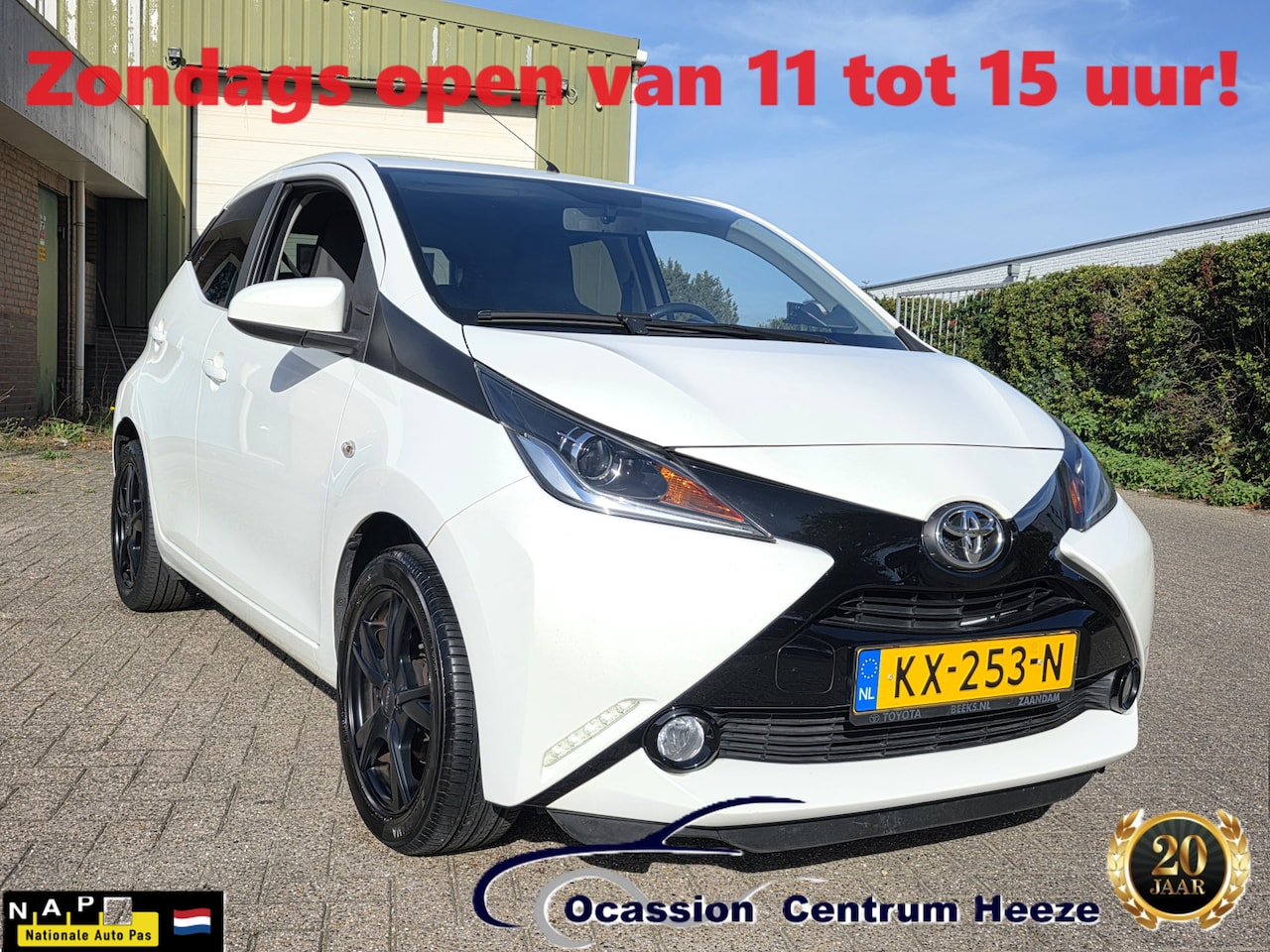 Toyota Aygo - 1.0 VVT-i x-sport 1.0 VVT-i x-Sport, 1e Eig! Camera! Lm Velgen! Zondag OPEN! - AutoWereld.nl