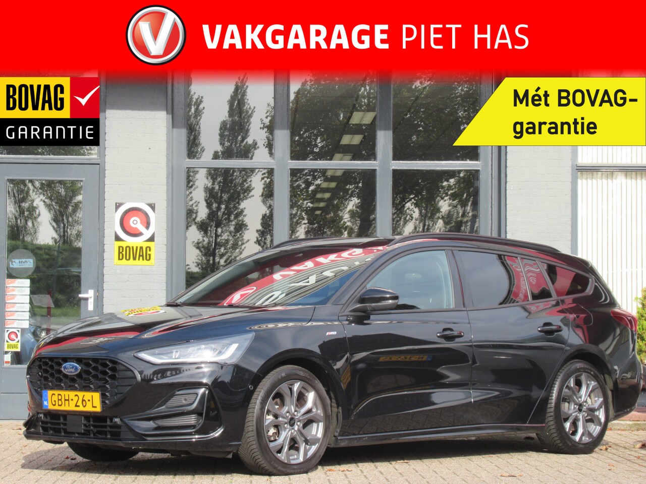 Ford Focus Wagon - 1.0 EcoBoost Hybrid ST Line | Clima-Airco | Carplay | Parkeercamera | Incl. BOVAG Garantie - AutoWereld.nl
