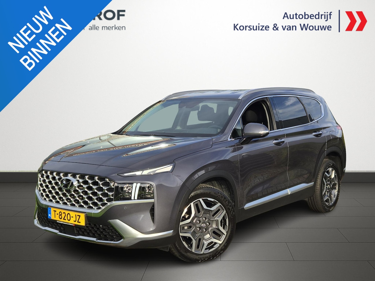Hyundai Santa Fe - 1.6 T-GDI HEV Premium 7p. 1.6 T-GDI HEV Premium 7p. - AutoWereld.nl