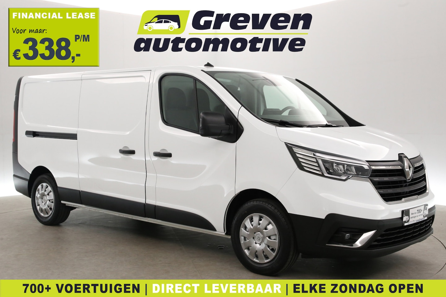 Renault Trafic - 2.0 dCi L2H1 | Airco | Cruise | 3 Zits | Carplay | LED | Navi | Parkeersens. - AutoWereld.nl
