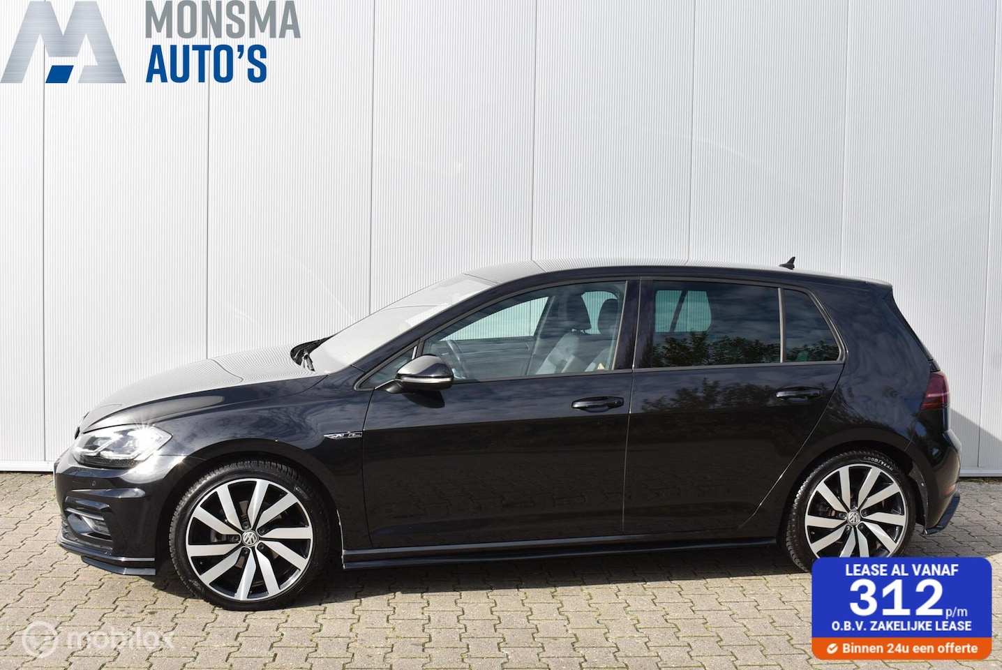 Volkswagen Golf - 1.5 TSI Highline R-Line Automaat LED Navi ACC 18'' LMV - AutoWereld.nl