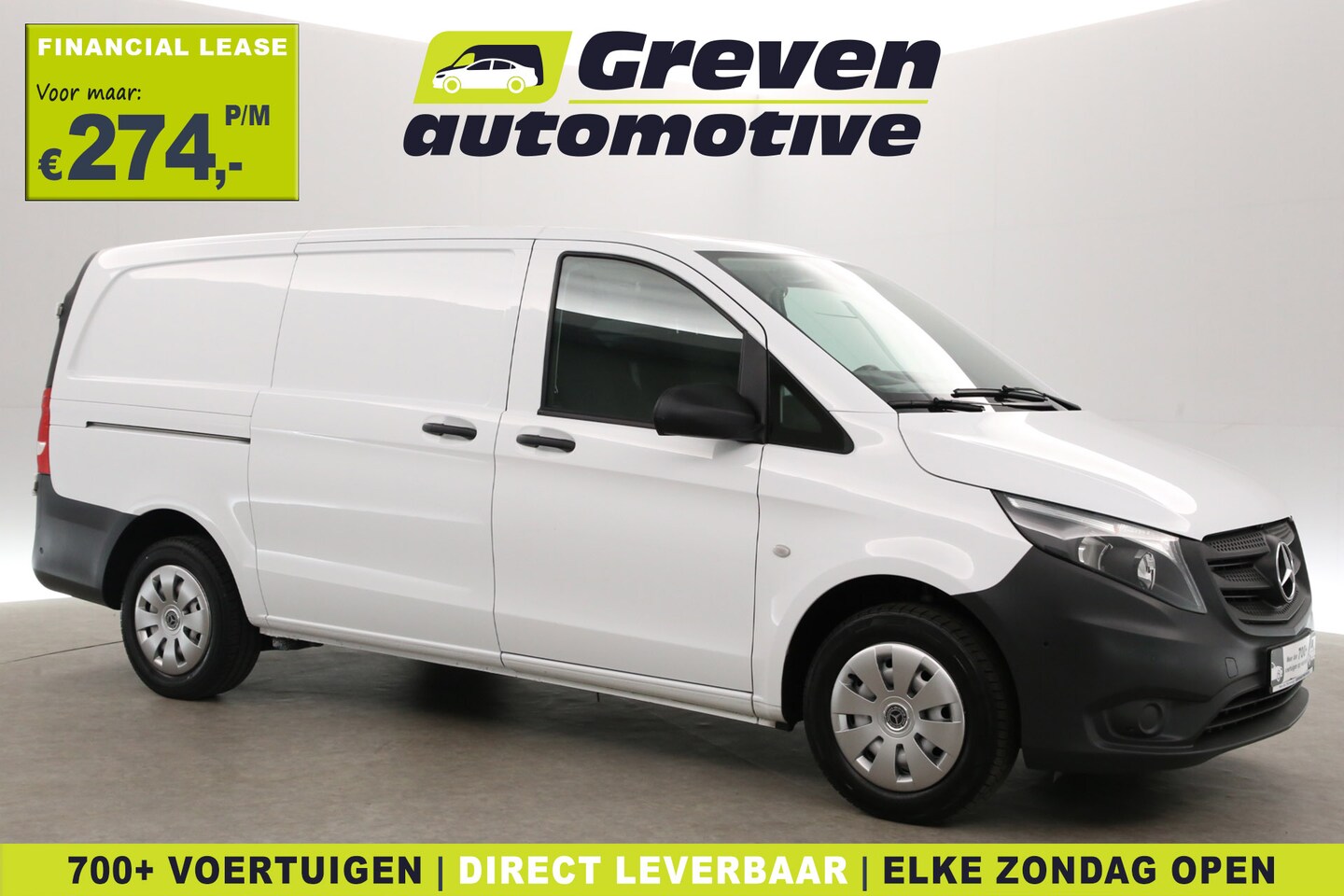 Mercedes-Benz Vito - 114 CDI Lang | Automaat | Airco | Cruise | Camera | Carplay | Parkeersens. | Navi - AutoWereld.nl