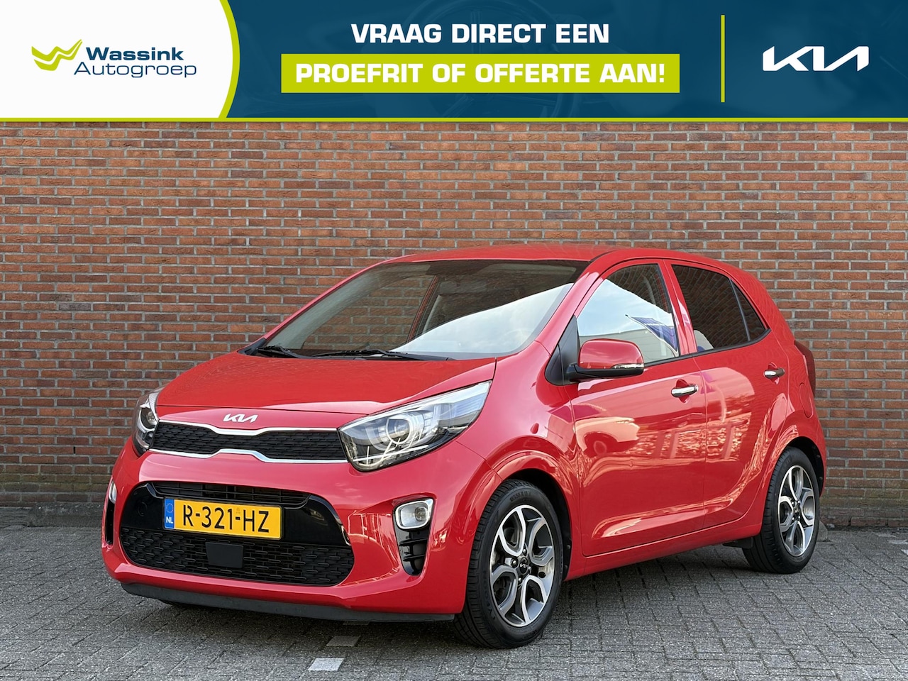 Kia Picanto - 1.0 DPi DynamicPlusLine I Navigatie I Automaat I Achteruitrijcamera I - AutoWereld.nl
