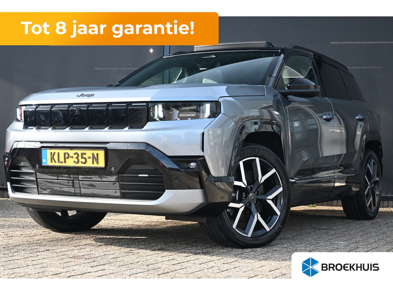Jeep Compass - First Edition 74 kWh 100%SOH! Tot 8 Jaar Garantie! | Premium + Convenience Pack | Warmtepo - AutoWereld.nl