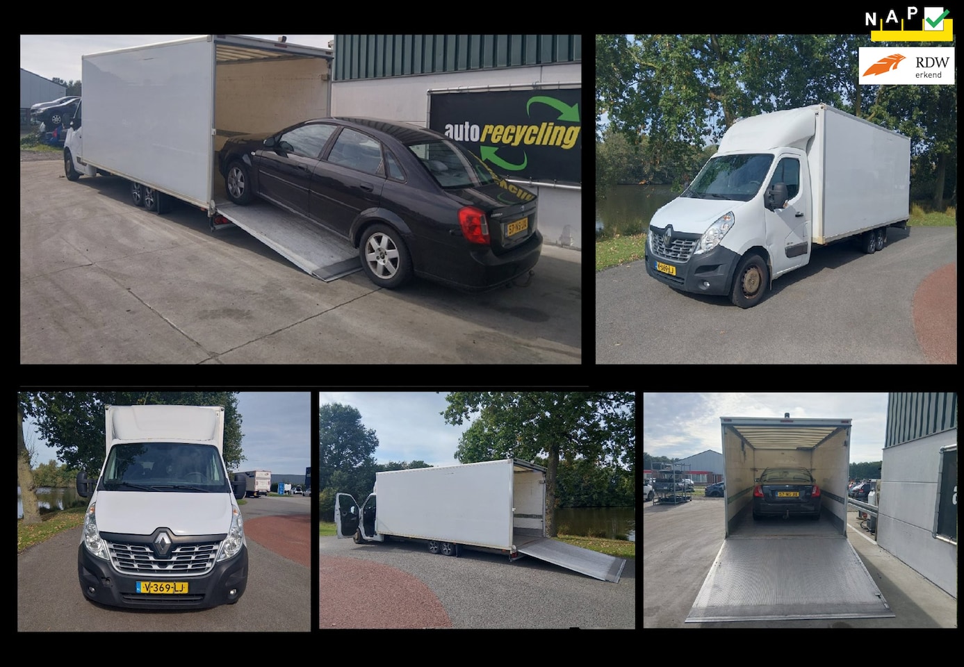 Renault Master - Autotransporter | gesloten laadbak | lier met afstandbediening | airco - AutoWereld.nl
