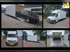 Renault Master - Autotransporter | gesloten laadbak | lier met afstandbediening | airco