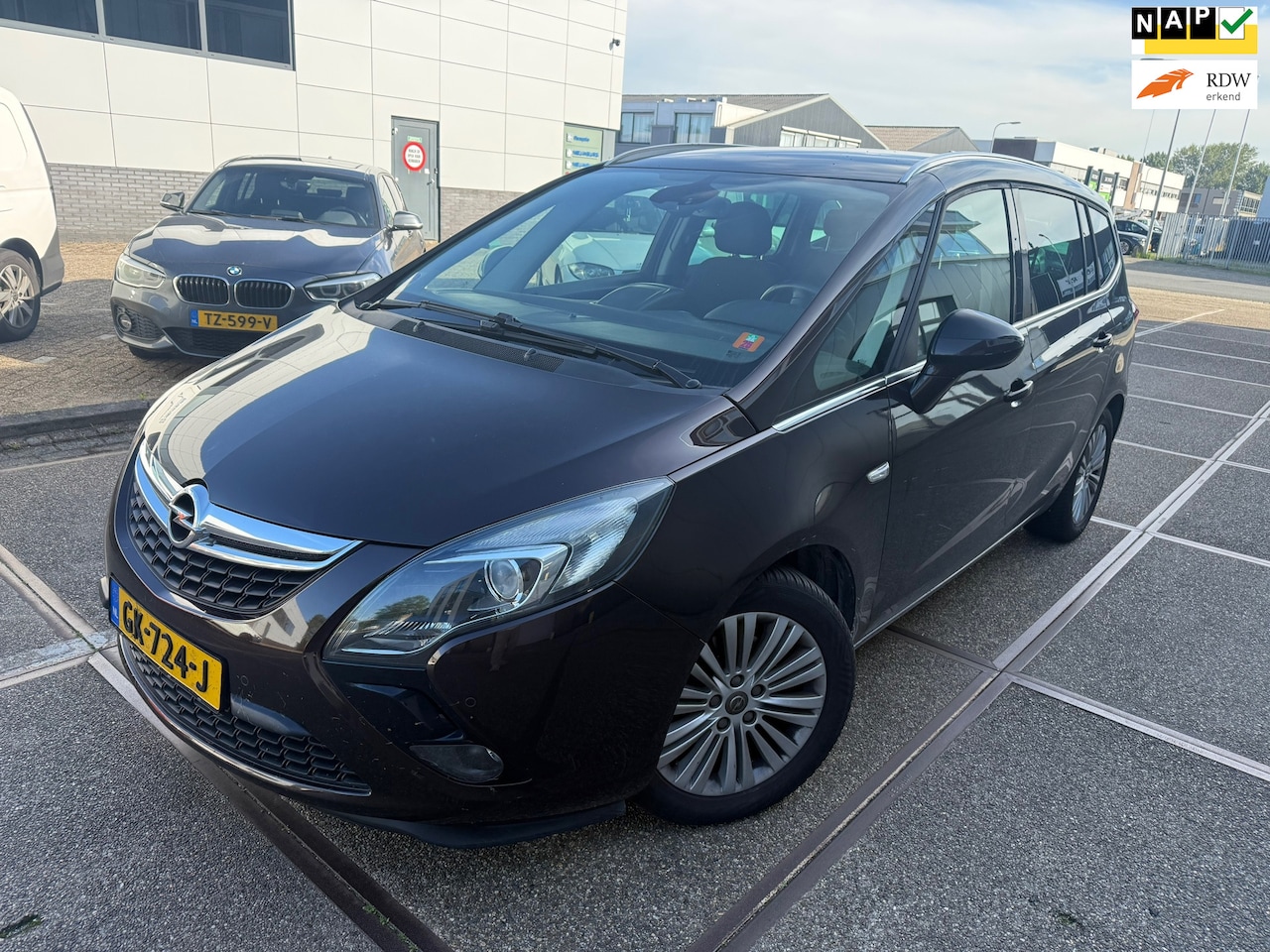 Opel Zafira - 1.4 Turbo Edition 7p. / 7 PERS / NAP / APK / AIRCO / 2 SLEUTELS / BOEKJES / 100% / ZEER NE - AutoWereld.nl