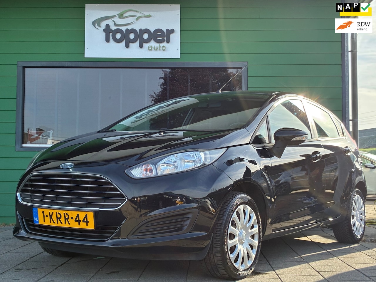 Ford Fiesta - 1.0 Style|1e Eigenaar|D-riem v.v.|Airco|LM-Velgen|Elektr.ramen|Nieuwe APK|NAP| - AutoWereld.nl