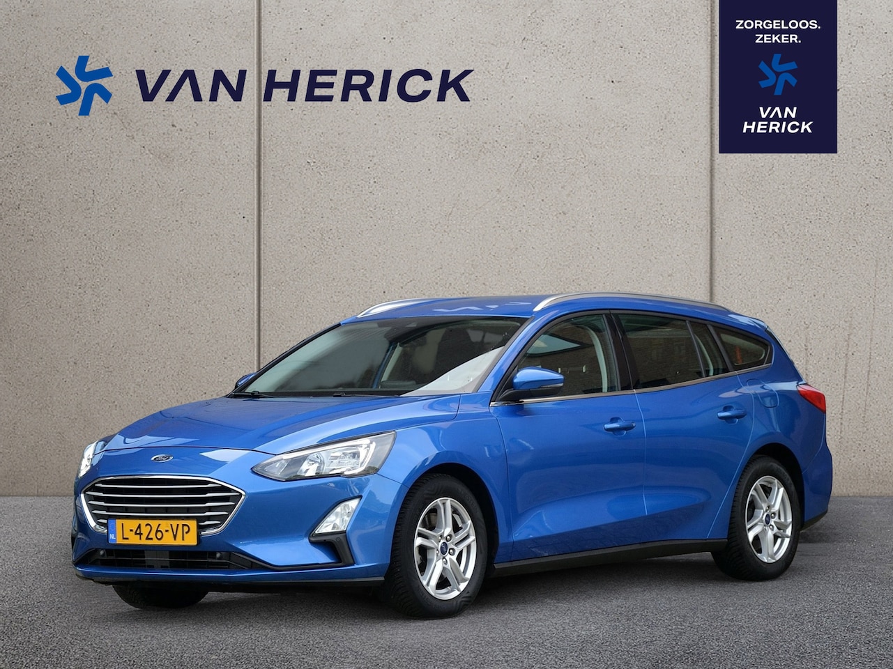 Ford Focus Wagon - 1.0 EcoBoost Trend Edition Business | Navigatie | Trekhaak | Achteruitrijcamera - AutoWereld.nl