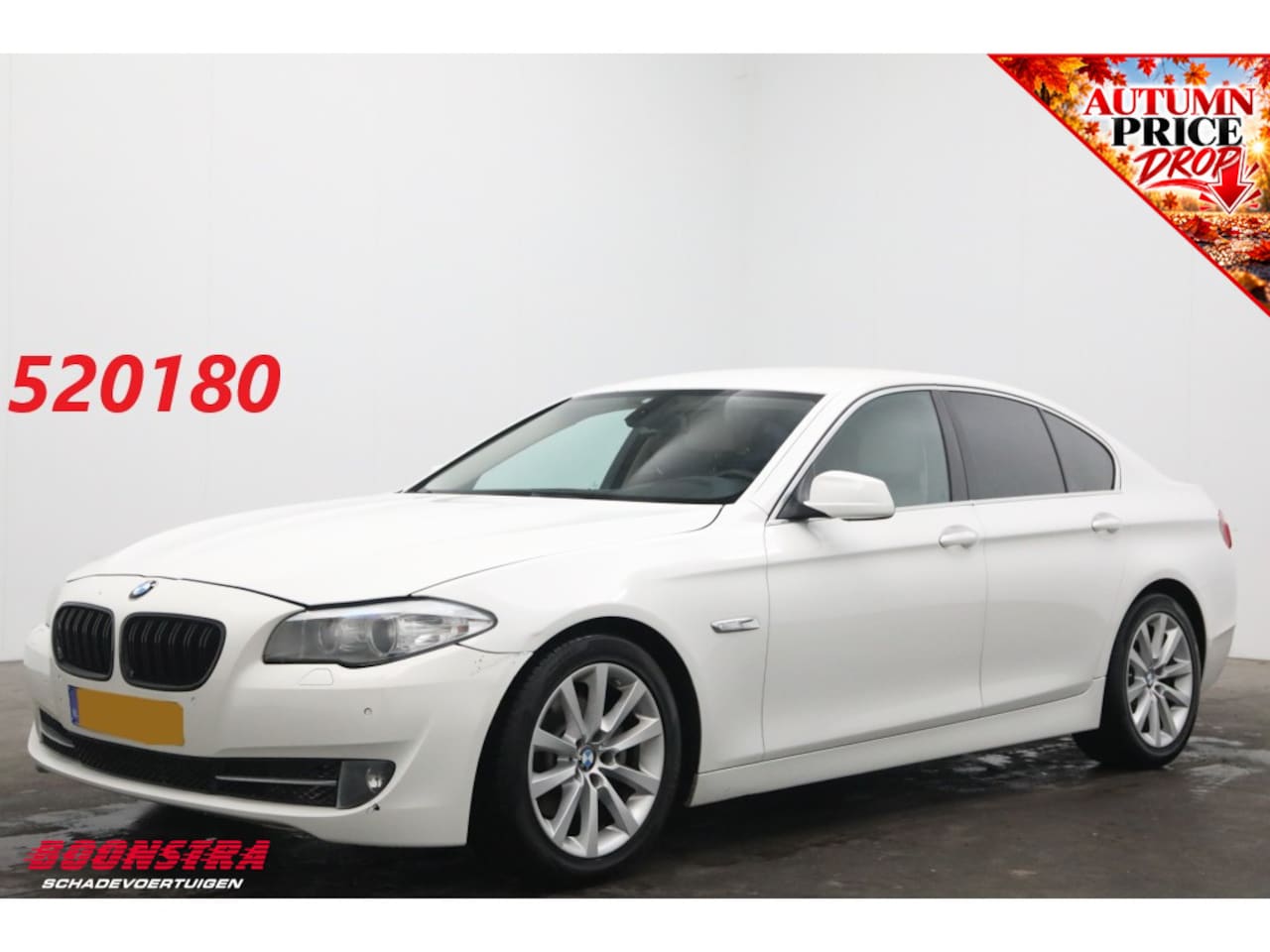 BMW 5-serie - 523i DCT Executive AHK Navi Clima PDC Leder - AutoWereld.nl