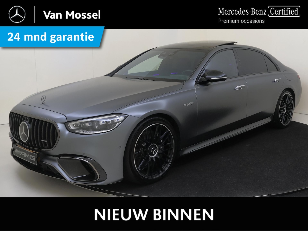 Mercedes-Benz S-klasse - AMG 63 S E Performance / Panoramadak/ Carbon int+ext/ Burmester 4D/ Entertainment/ 21 inch - AutoWereld.nl