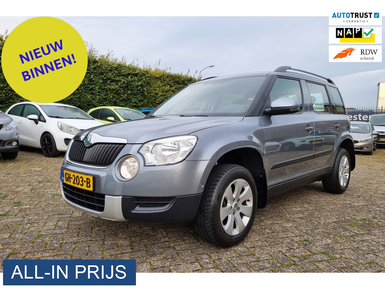 Skoda Yeti - 1.2 TSI Ambition ✅COMPLETE AUTO ✅TREKHAAK - AutoWereld.nl
