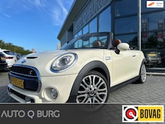 MINI Cabrio - 2.0 Cooper S Chili Serious Business | Automaat | Leder | Keyless | Navi | Stoelverw | LED