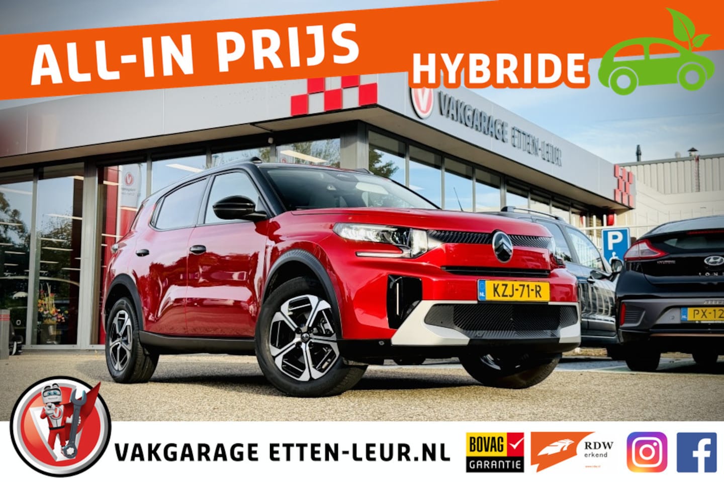 Citroën C3 Aircross - 1.2 Hybrid 145pk Max | CAMERA | CLIMA | CARPLAY + ANDROID - AutoWereld.nl